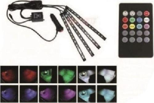Ayak Altı Led 12 Ledli 12v 4 Lü Uzaktan Kumandalı Br4283706