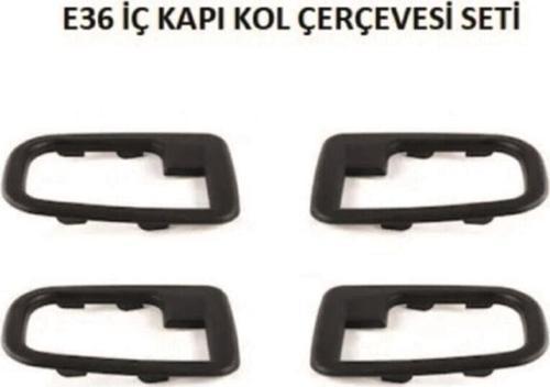 Bmw E36 Iç Kapı Kol Çerçevesi Seti 4 Adet Takım
