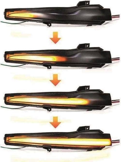 Mercedes W205 Kayar Ayna Sinyali Ledli Sağ Sol Set