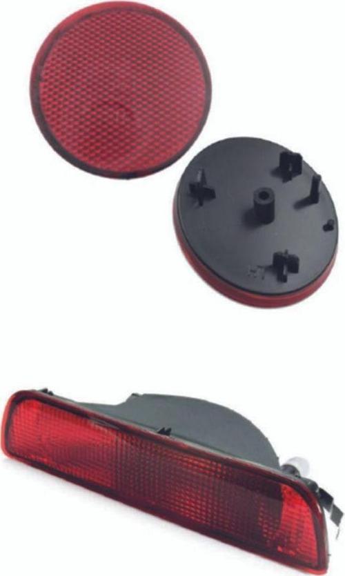 Nissan Qashqai Arka Tampon Orta-sol-sağ Reflektör Takım 2007-2013