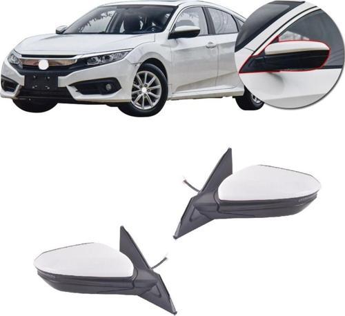 Honda Civic Sağ-sol Dikiz Ayna Elek+sinyal+katlanabilir 2015-2021