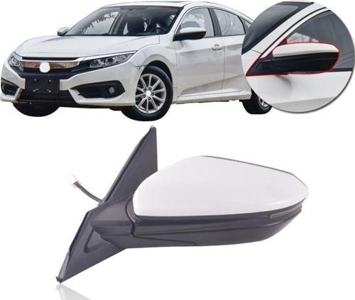 Honda Civic Sol Dikiz Ayna Elek+sinyal+katlanabilir 2015-2021