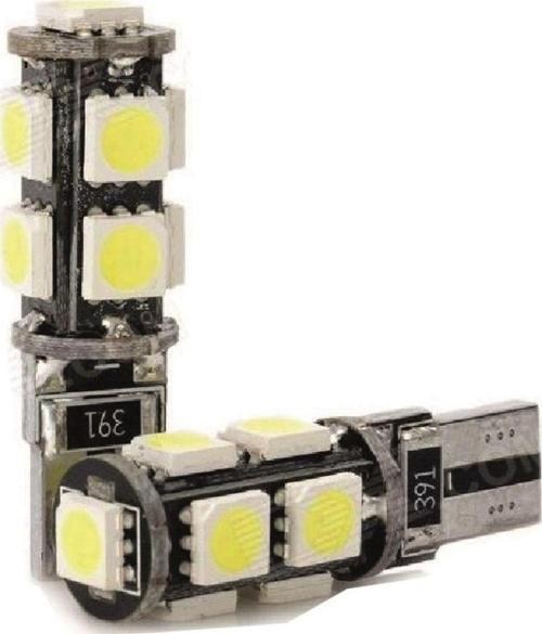 Led Ampül 2 Adet B.dipsiz Mavi 14v 9 Ledli