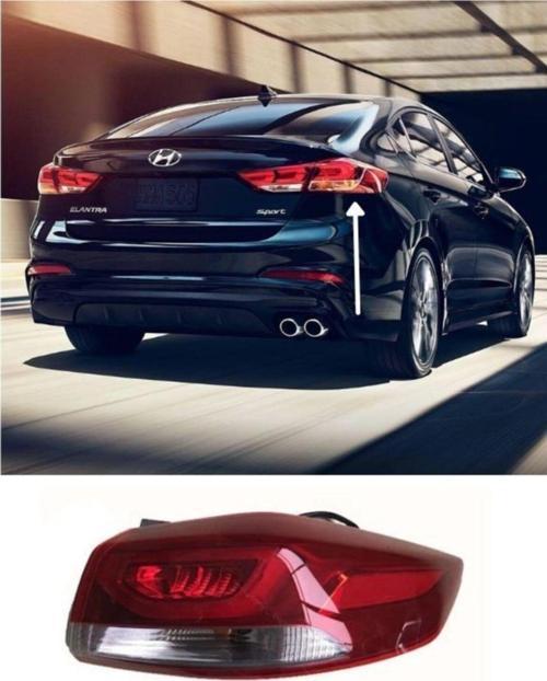 Hyundai Elentra Dış Stop Sol Ledsiz 2016 2018