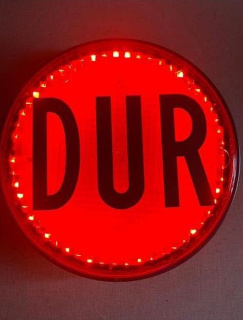 Dur Levhası Led Işıklı Servis Araçlarına Uygun Tip