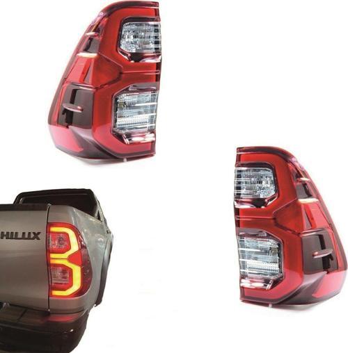 Toyota Hılux Sağ Sol Stop Lambası Set Duylu Ledli 2021-2023