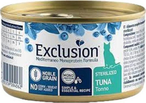Ton Balıklı Kısır Kedi Konservesi 85 Gr