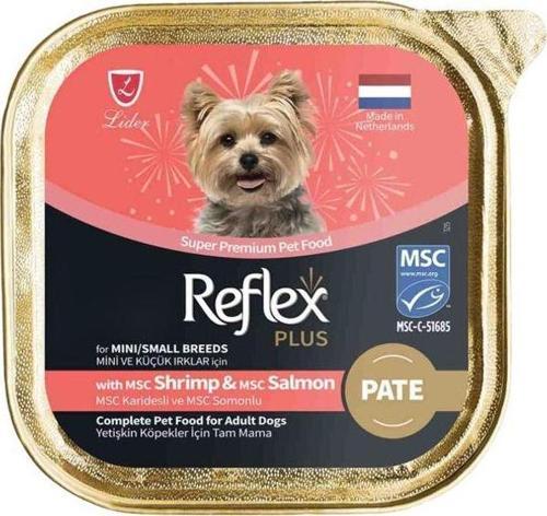 Pate Msc Karidesli Ve Msc Somonlu Mini Ve Küçük Irk Yetişkin Köpek Konservesi 85 Gr