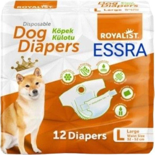 Köpek Külodu L Beden 32-52 Cm 8-14 Kg 12'li