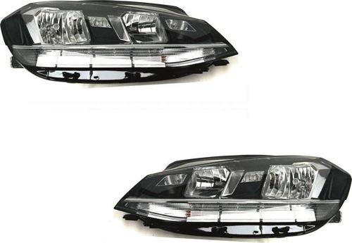 Vw Golf 7.5 Sağ-Sol Takım Far Lambası Halojen 2017-2020