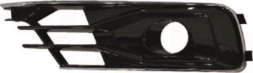 Audi A6 Sol Tampon Izgarası Piano Black+krom 2015