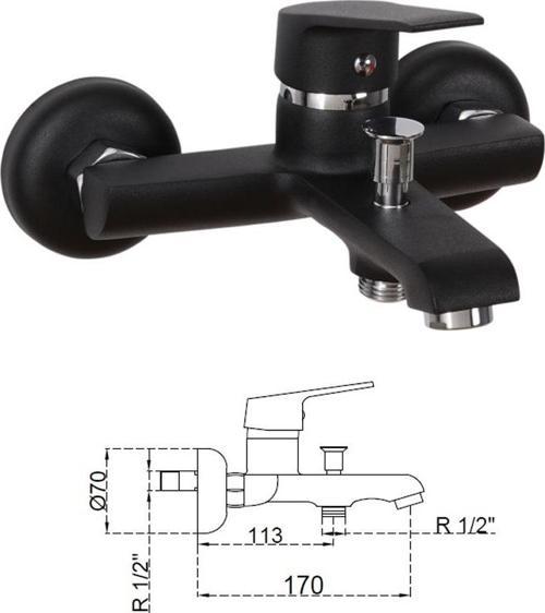STİLLA BLACK BANYO BATARYASI