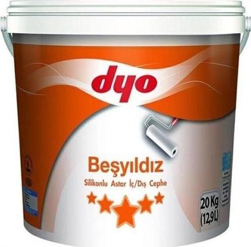 Beşyıldız Silikonlu İç Dış Astar 20 Kg Beyaz