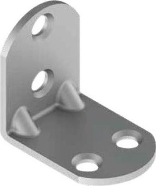 METAL OVAL L GÖNYE 23X30X30 ÇİNKO ( 4 ADET )