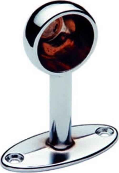 YUVARLAK AYAKLI ASKI FLANŞI KAPALI KROM Q 16 mm ( 2 ADET )