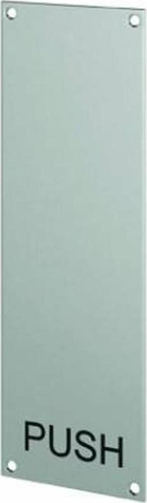 901P YAZILI İTME SACI PUSH 10X30 CM