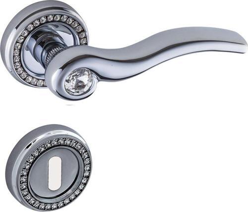 DİLEK KROM ROZETLİ ODA KAPI KOLU