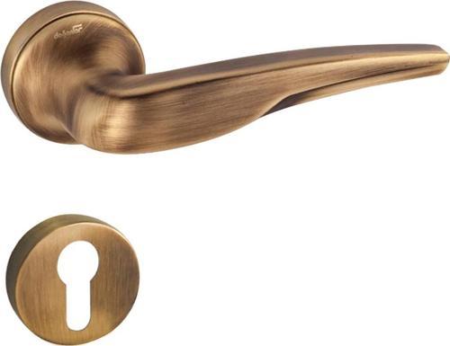 SONİC OLİFKA MAT VERNİK ROZETLİ KAPI KOLU TAKIM-Yale Kol