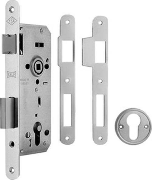 KALE 152 R 45 SİLİNDİRLİ DAİRE KİLİDİ OVAL KROM 18