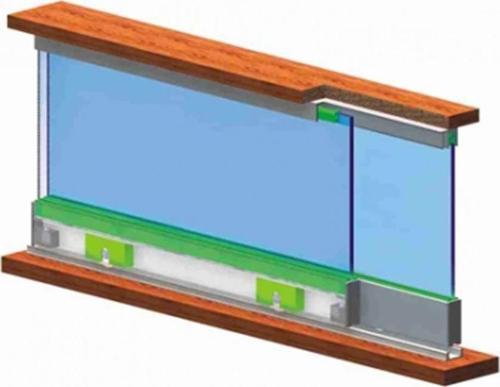 SCK 12-4 HAFİF CAM KAPAK SÜRGÜ SİSTEMİ