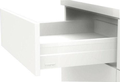 ALPHABOX 40 CM FRENLİ YANAKLI RAY GRİ 18 MM