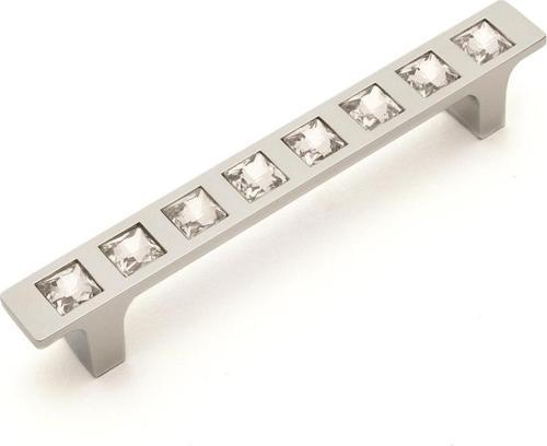 UMUT 491 TAŞLI KULP MAT KROM 128 MM