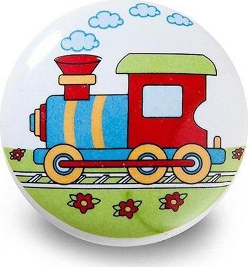 PORSELEN ÇOCUK ODASI DÜĞME KULP TREN