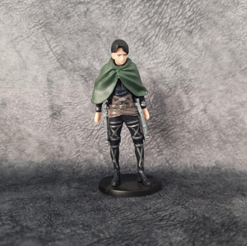 Anime Attack On Titan Levi Ackerman 10 cm Karakter Figür Oyuncak Biblo