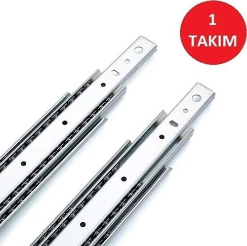 45 MM 40 CM FRENLİ TELESKOPİK ÇEKMECE RAYI