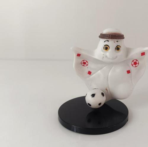 Black Tea Katar Dünya Kupası Maskotu El Sosu 3D Model 7 cm Figür 