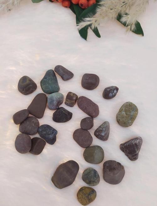 Doğal Deniz Taşları-0.500 gr El Sanatları Dekoratif Amaçlı Çakıl Taşı