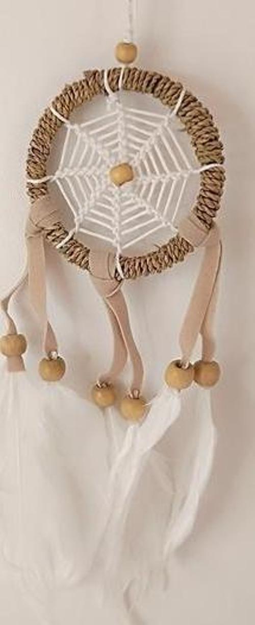 Düş Düşler Kapanı Araba Dikiz Ayna Süsü Dreamcatcher Duvar Süsleri Ev Mini Düş Kapanı 