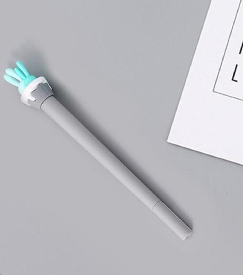 Kalem Sevimli Kaktüs Tasarımlı Silikon jel Tükenmez Kalem