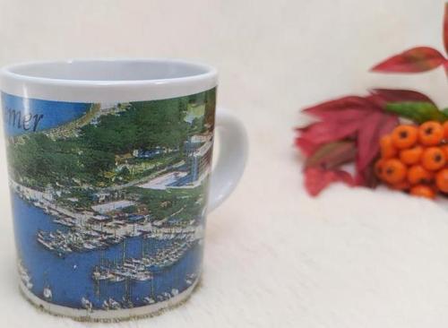 Seramik Shot Kulplu Bardak Kemer Temalı Kemer Yazılı