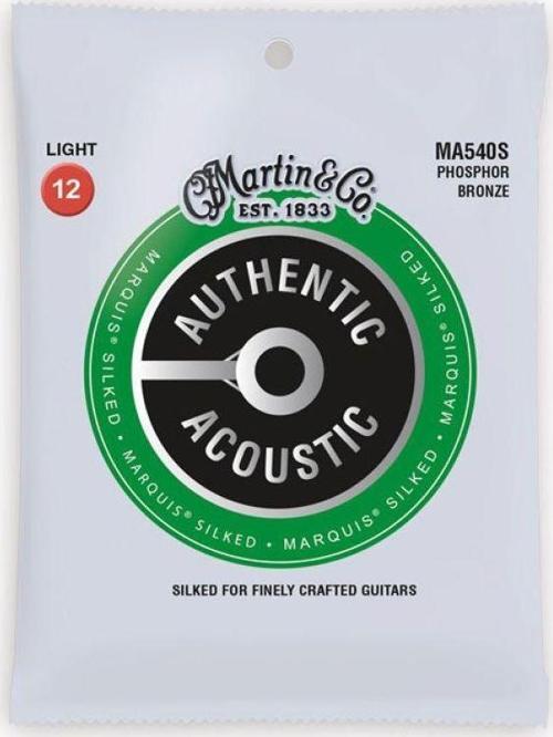 Martin Co MA540S Marquis Phosphor Bronze Akustik Gitar Teli Lt 12-54