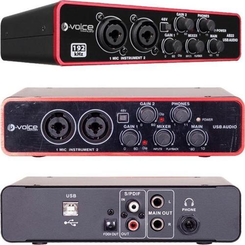 D-VOICE AB22USB BOX SES KARTI