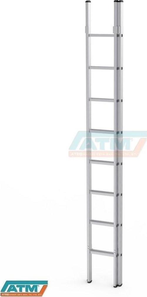 3*2=6 MT 65X25 İKİ PARÇALI SÜRGÜLÜ MERDİVEN