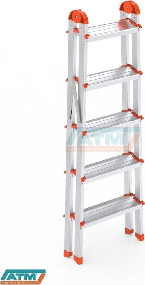 5+5 CLAS ALM ÇİFT ÇIKIŞLI MERDİVEN