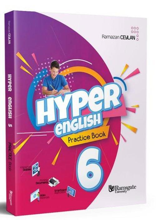 6. Sınıf Hyper English Practice Book (Quizzes & Dictionary)