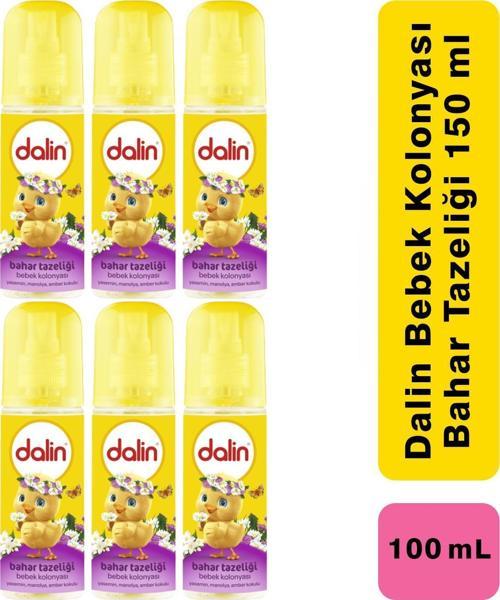 Bebek Kolonyası Sprey Sprey Bahar Tazeliği 100 ml 6 Adet