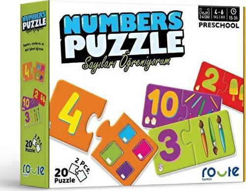 Sayıları Öğreniyorum Puzzle Eğitici Oyuncak
