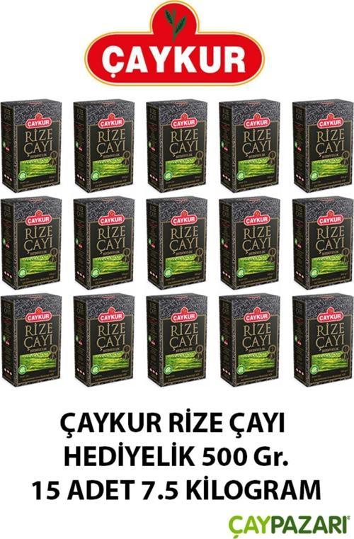 Hediyelik Rize Çayı 500 Gr. 15 Adet (7.5 Kilogram)