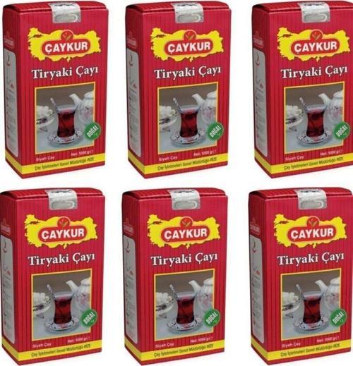 Tiryaki 1 Kg Dökme Çay X 6 Adet