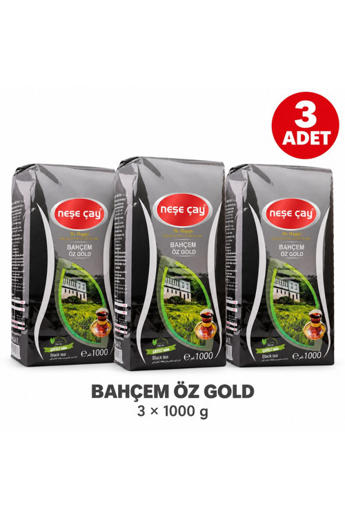 Bahçem Öz Gold 1 Kg 3 Adet