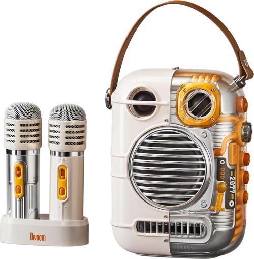 Spark Pro Çift Karaoke Mikrofonlu 80W Bluetooth Hoparlör