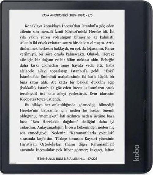 Sage E-Kitap Okuma Cihazı
