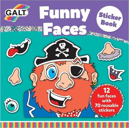 Funny Faces Sticker Book