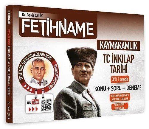 Kaymakamlık Fetihname TC İnkılap Tarihi Konu-Soru-Deneme 3'ü 1 Arada