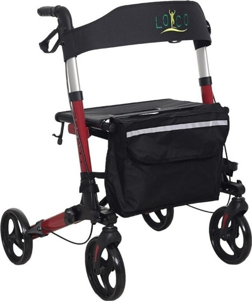Pr-890 Alüminyum Walker ( Rollator ) Kırmızı