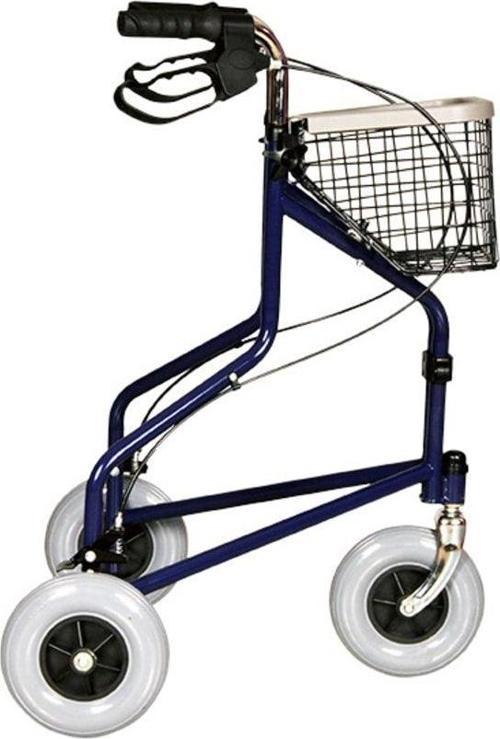 Rollatör 3 Tekerlekli Walker Yürüteç Yeşil Renk